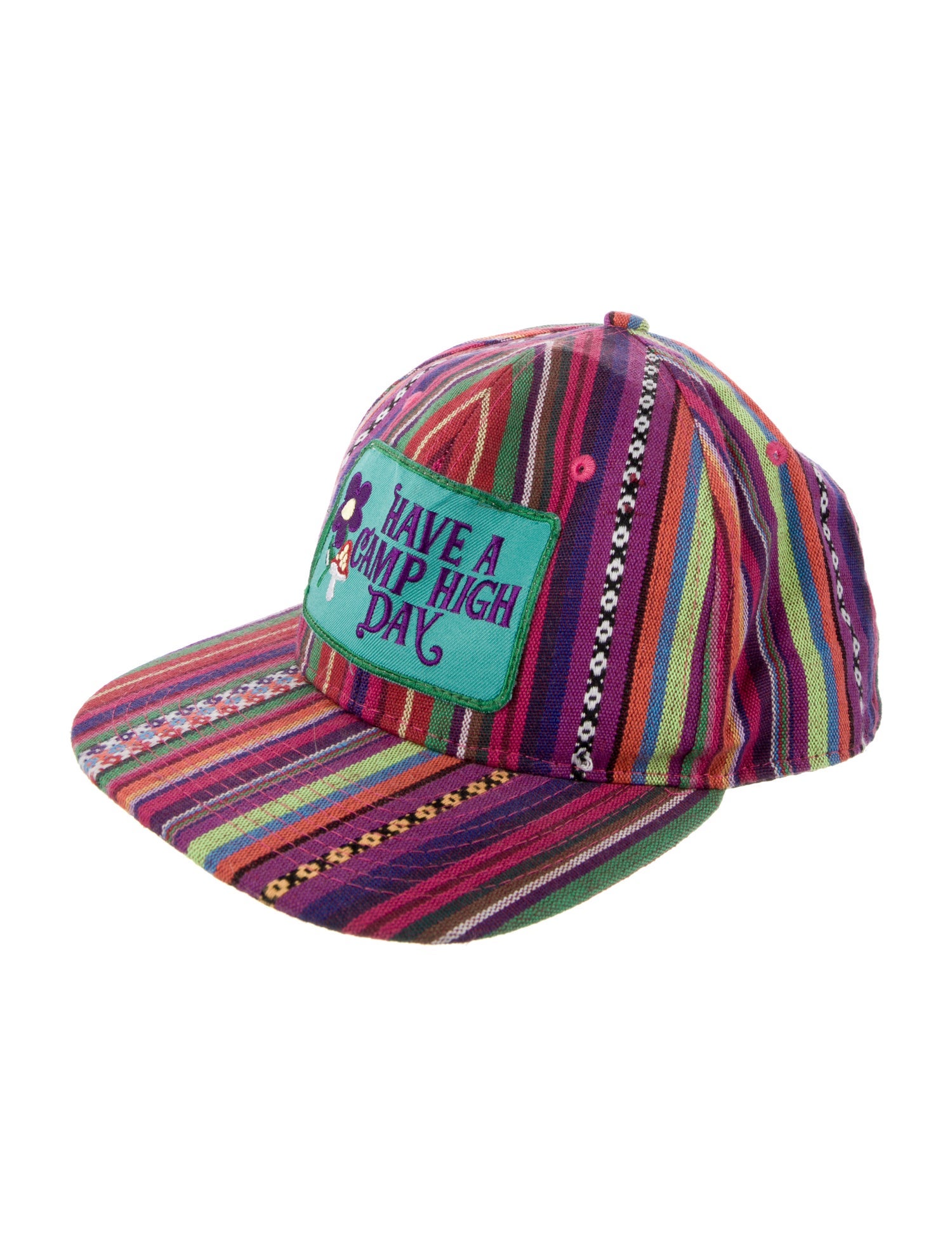 Camp High Patterned Baseball Cap