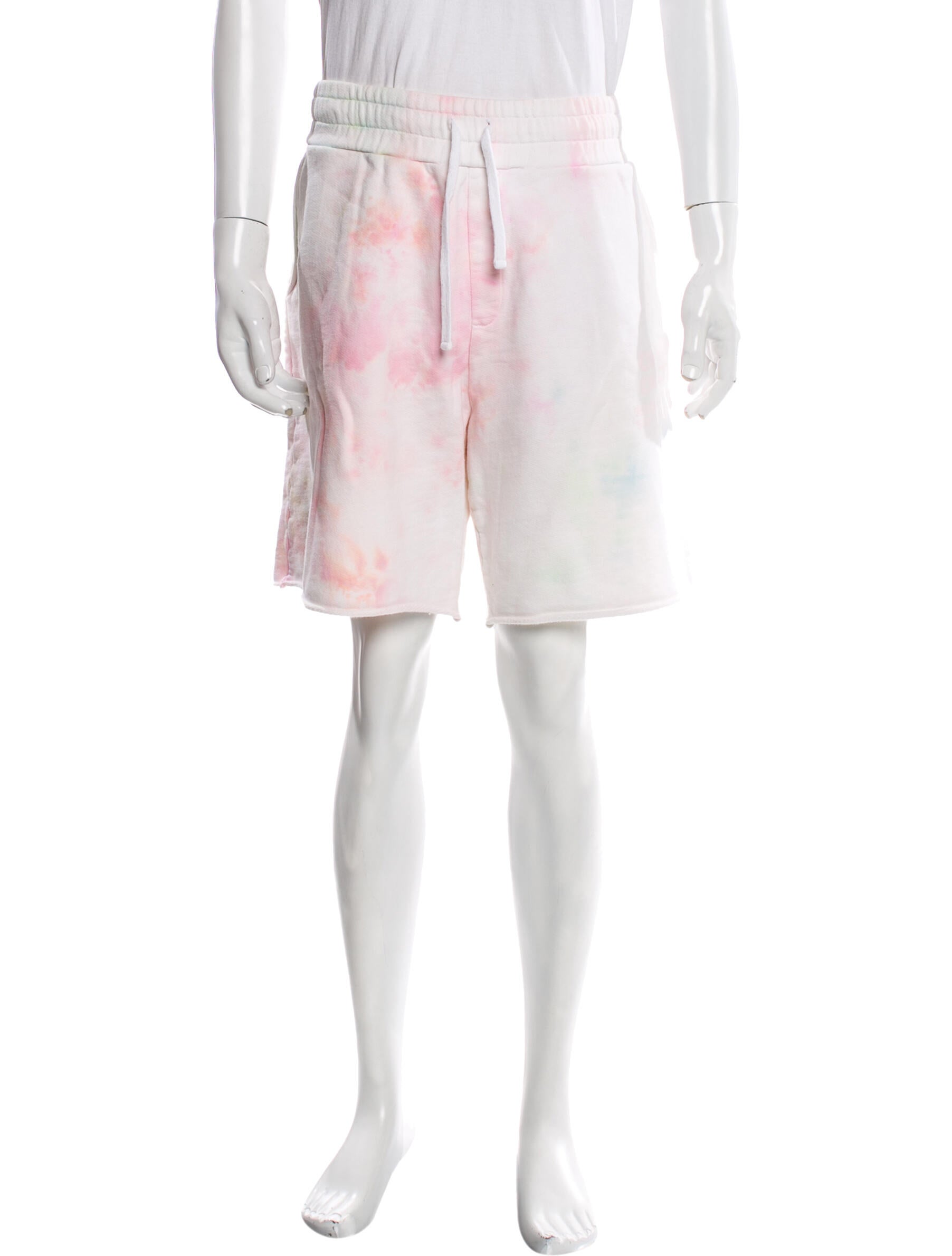 Camp High Tie-Dye Print Jogger Shorts