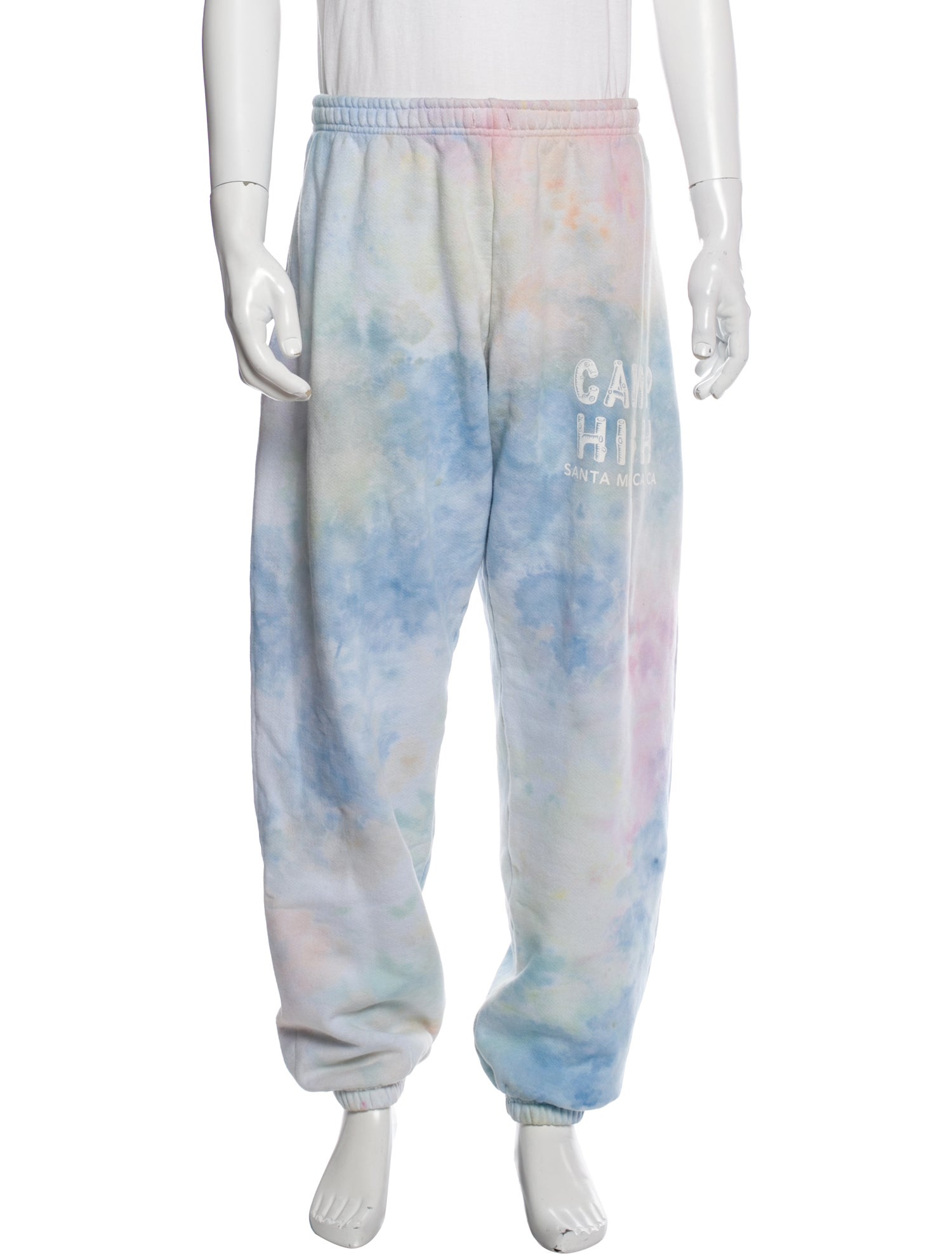 Camp High Tie-Dye Print Lounge Bottoms