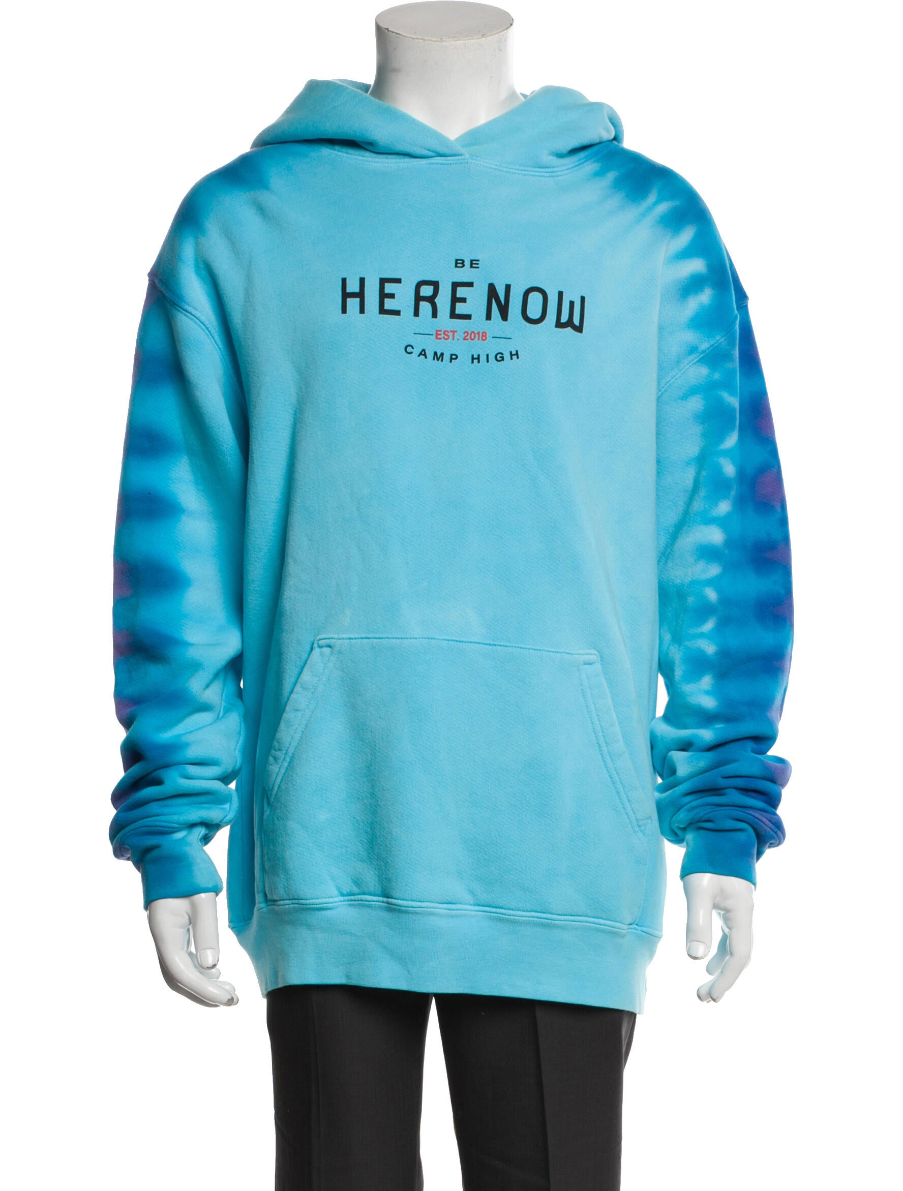 Camp High Graphic Print Crew Neck Hoodie