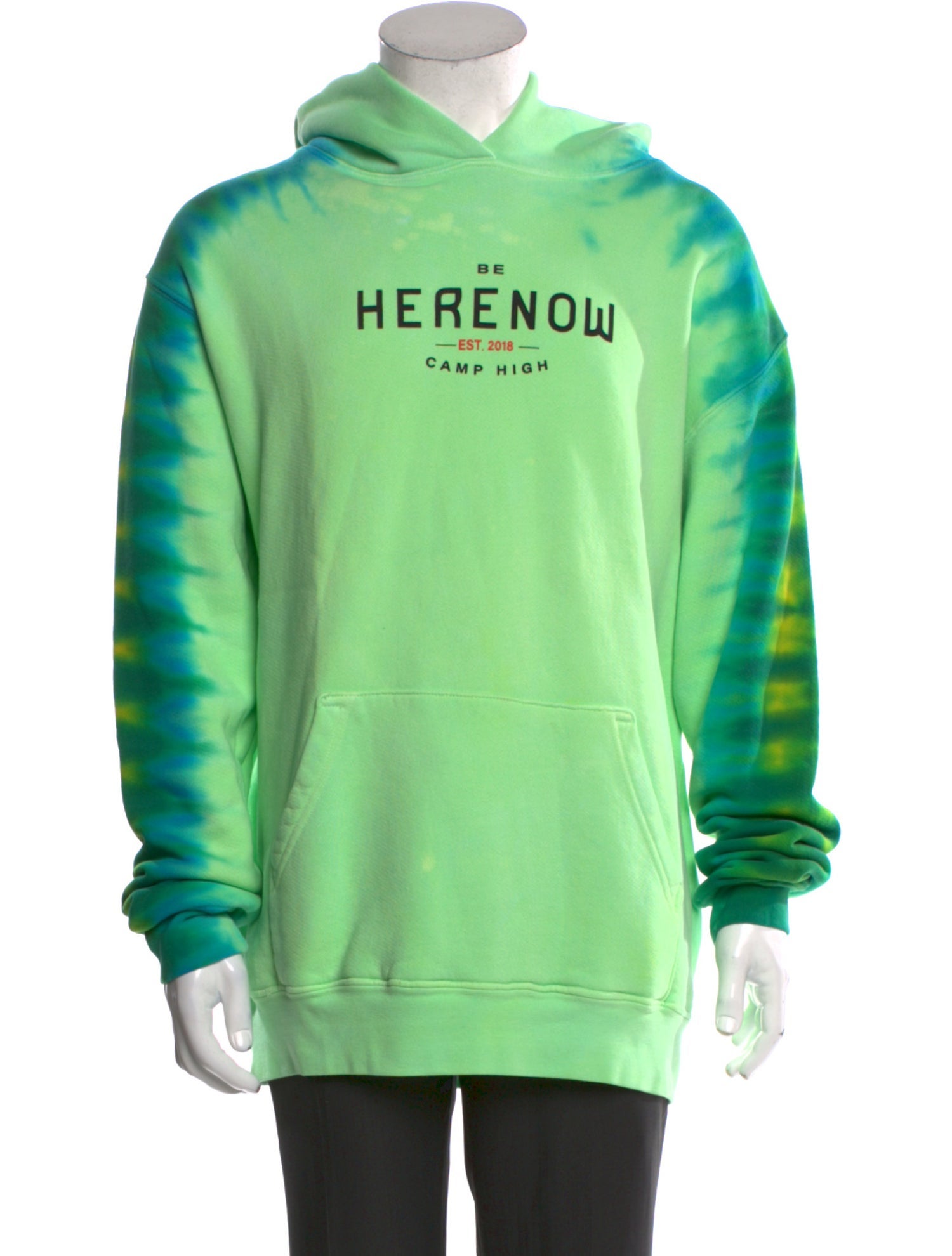 Camp High Graphic Print Crew Neck Hoodie