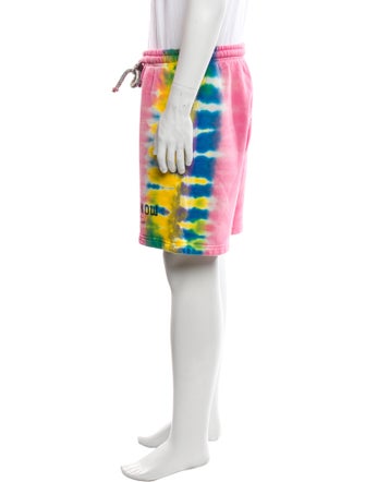 Camp High Graphic Print Jogger Shorts