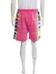 Camp High Graphic Print Jogger Shorts