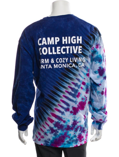Camp High Graphic Print Crew Neck Pullover