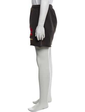 Camp High Graphic Print Jogger Shorts