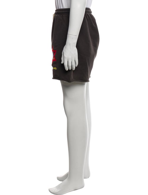 Camp High Graphic Print Jogger Shorts