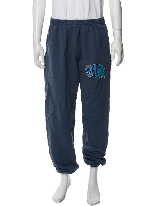 Camp High Graphic Print Embroidered Accent Lounge Bottoms