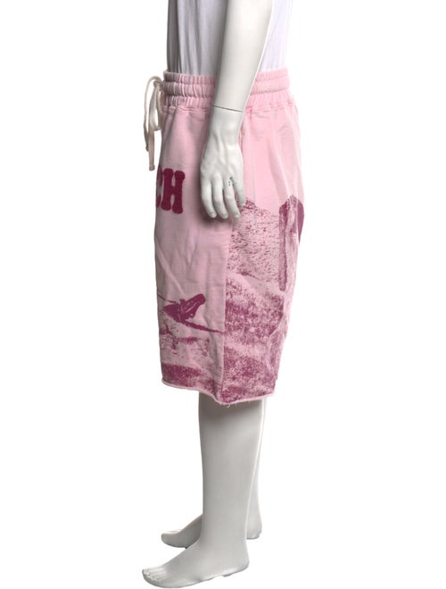 Camp High Graphic Print Jogger Shorts