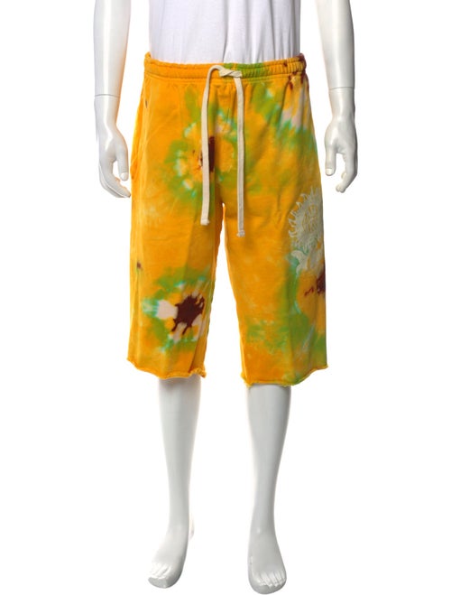 Camp High Tie-Dye Print Jogger Shorts