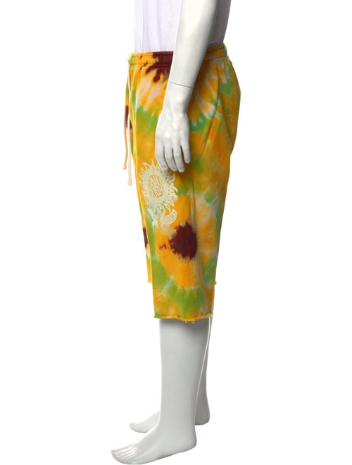 Camp High Tie-Dye Print Jogger Shorts