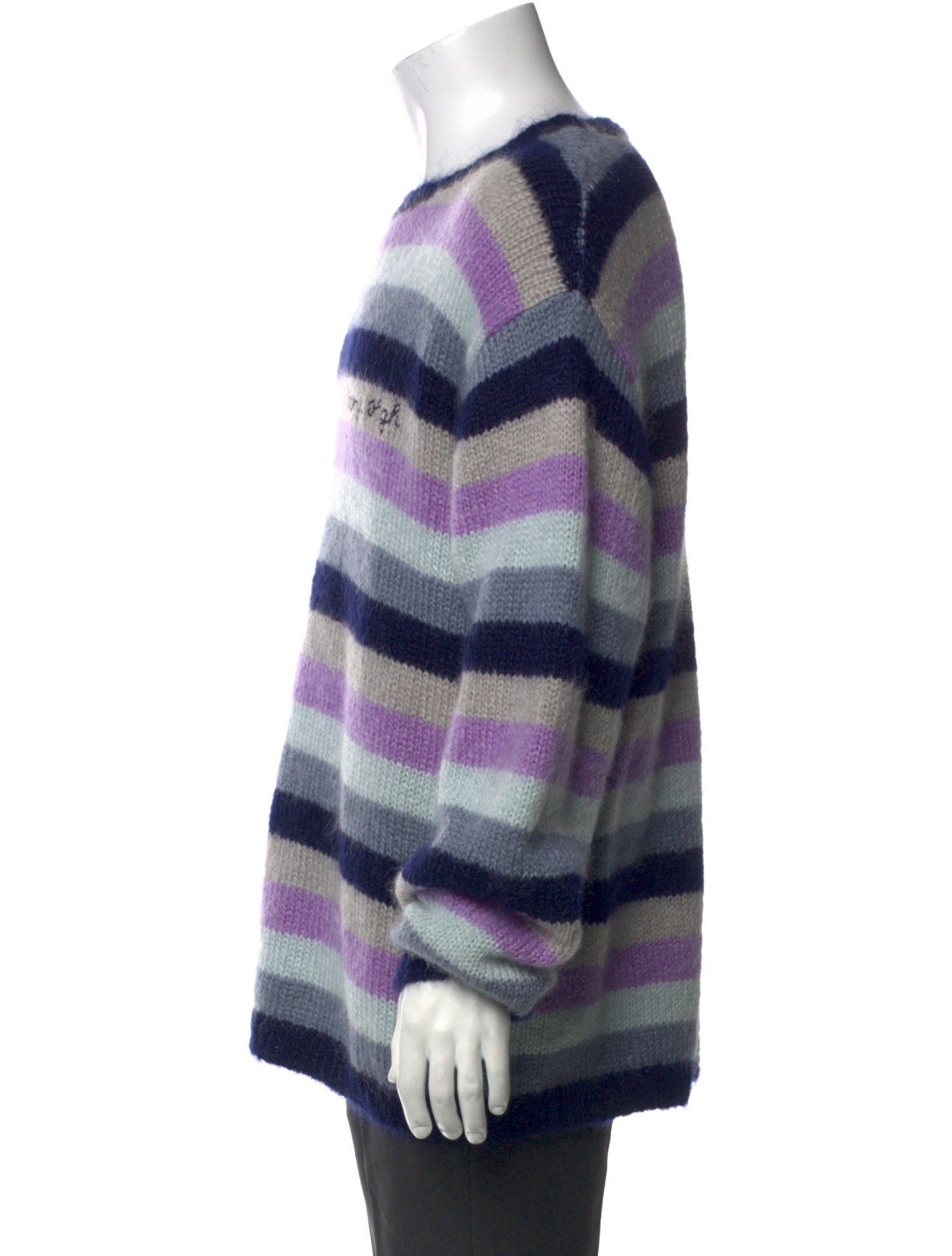 Camp High Mohair Striped Pullover