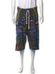 Camp High Graphic Print Jogger Shorts