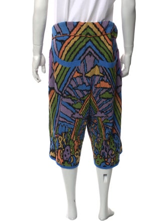 Camp High Graphic Print Jogger Shorts