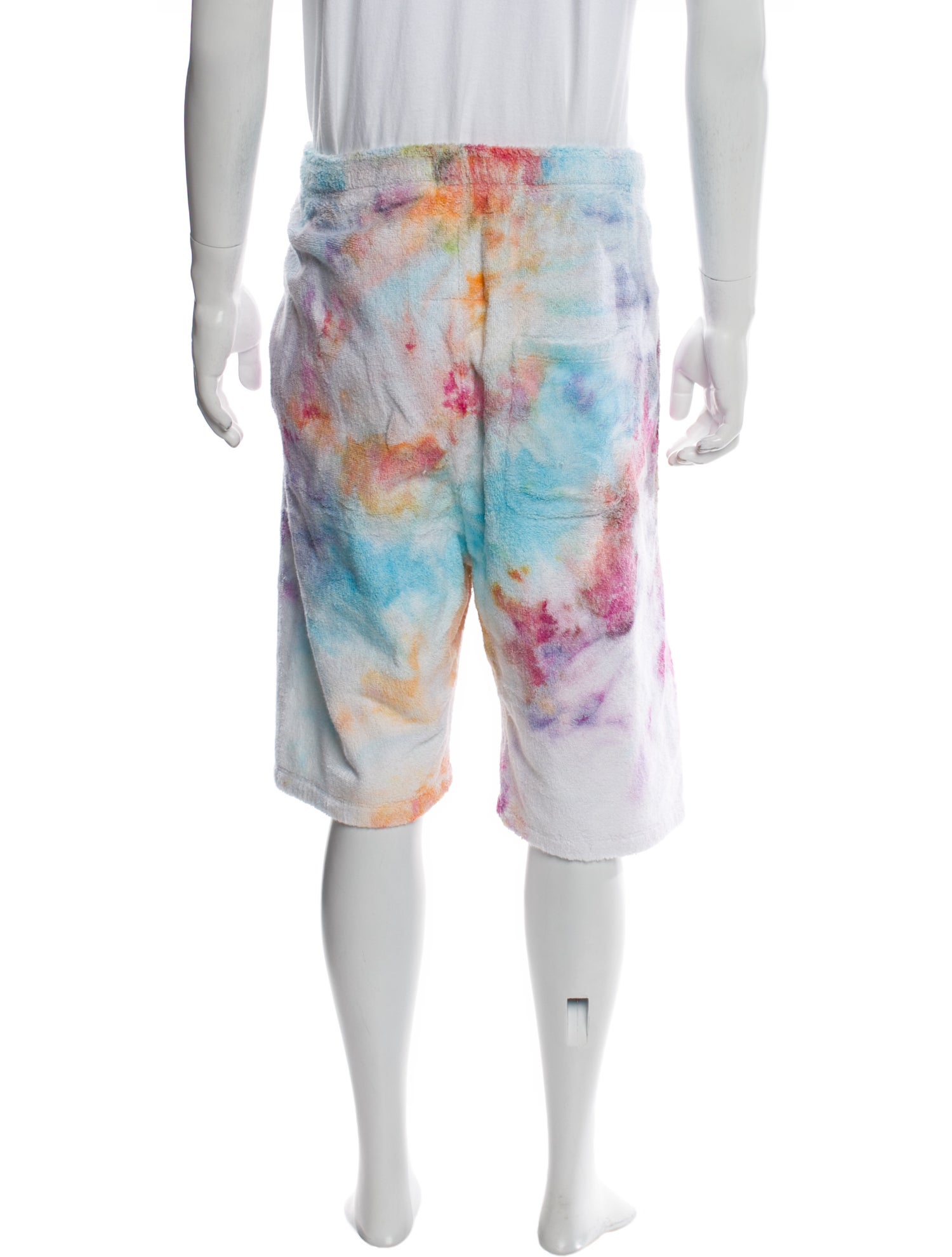 Camp High Tie-Dye Print Jogger Shorts