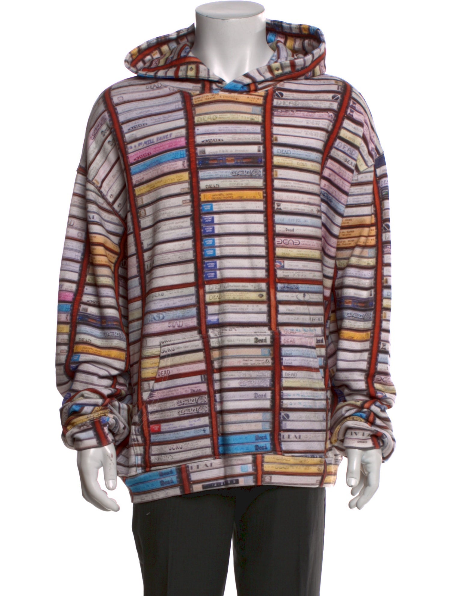 Camp High Striped Crew Neck Hoodie