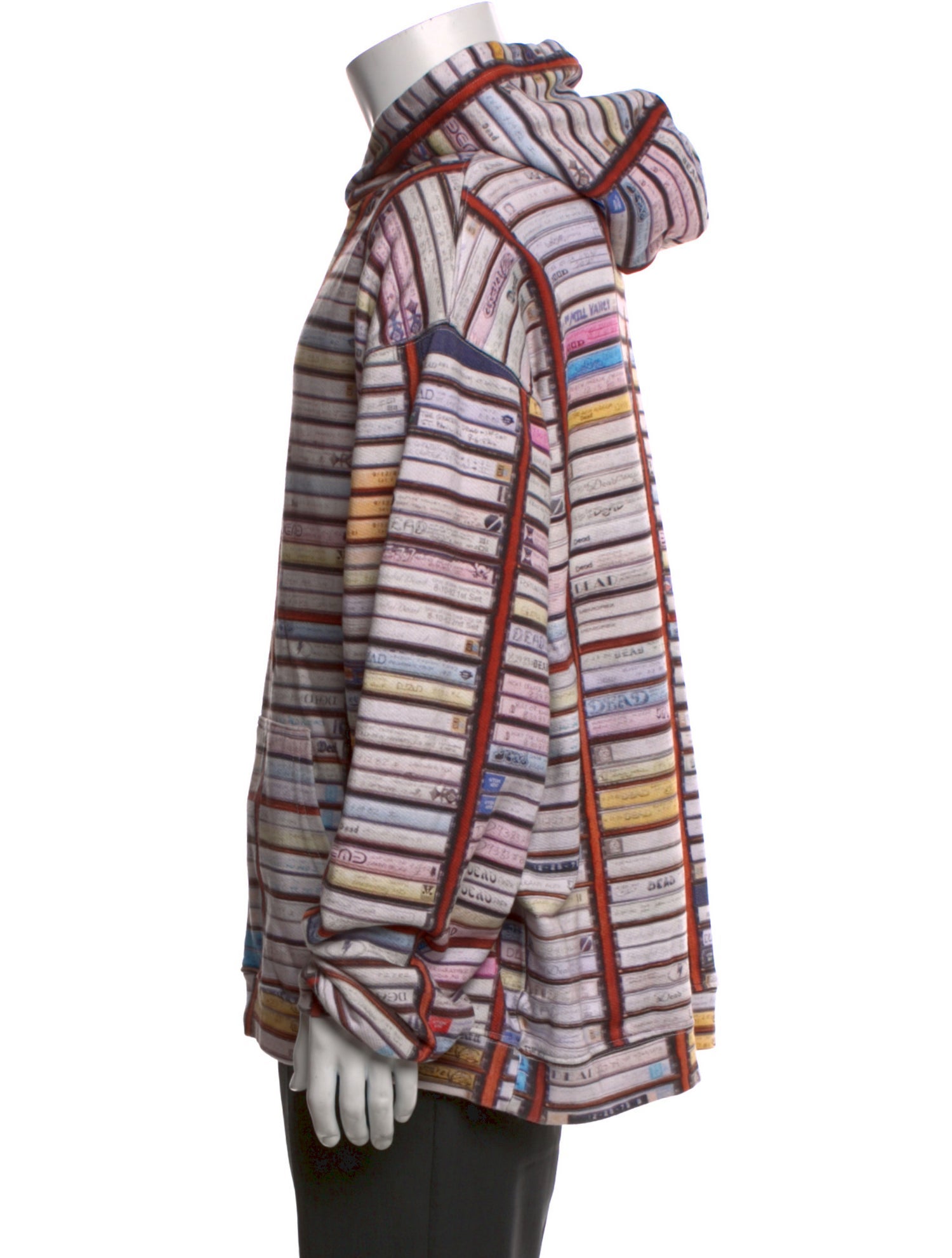 Camp High Striped Crew Neck Hoodie