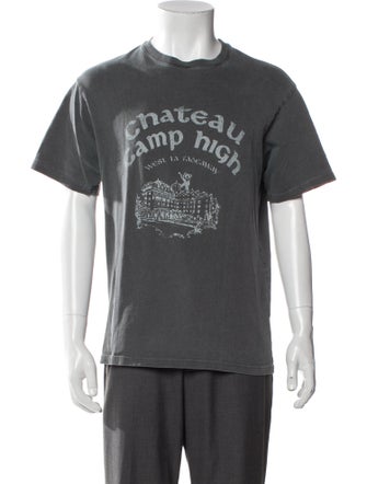 Camp High Graphic Print Crew Neck T-Shirt