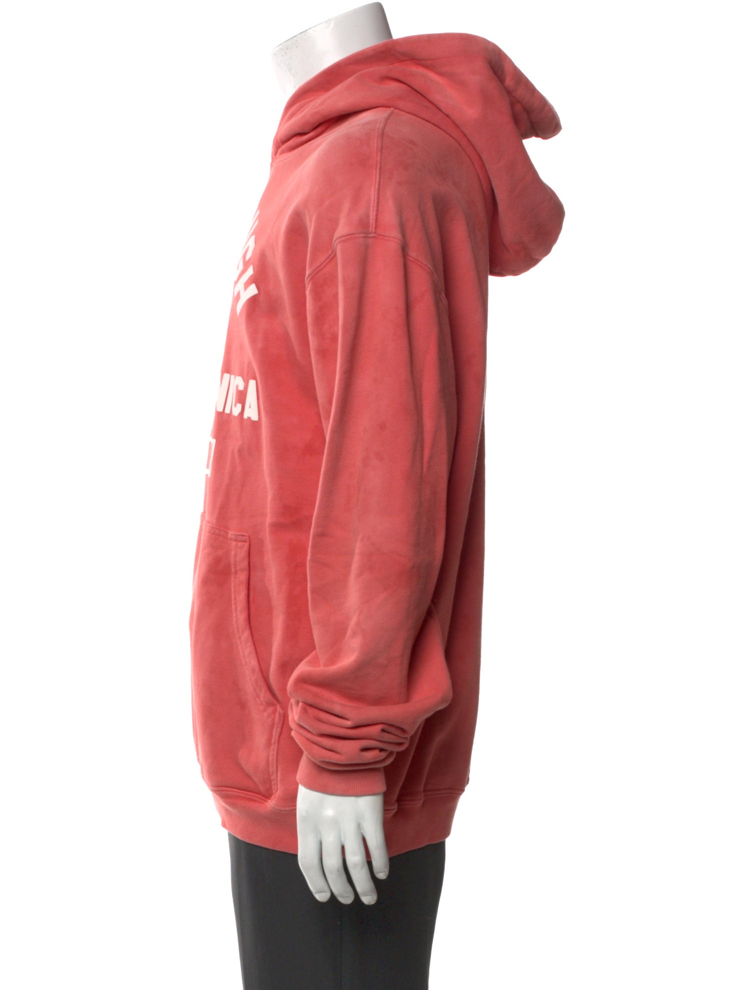 Camp High Graphic Print V-Neck Hoodie