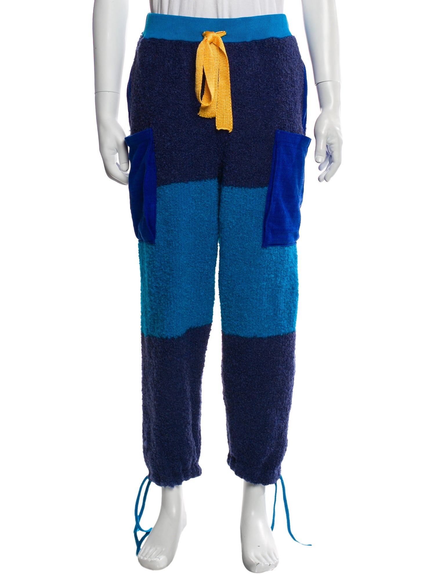 Camp High Colorblock Pattern Sweatpants
