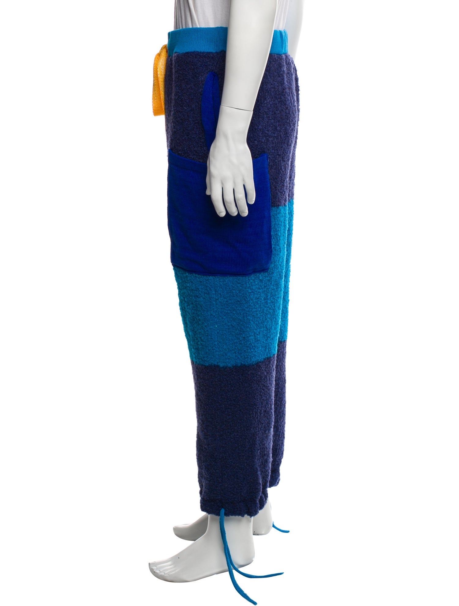 Camp High Colorblock Pattern Sweatpants