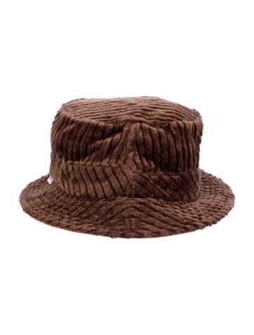 Pre-owned Camp High Cotton Bucket Hat In Brown