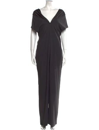 Chalayan V-Neck Jumpsuit