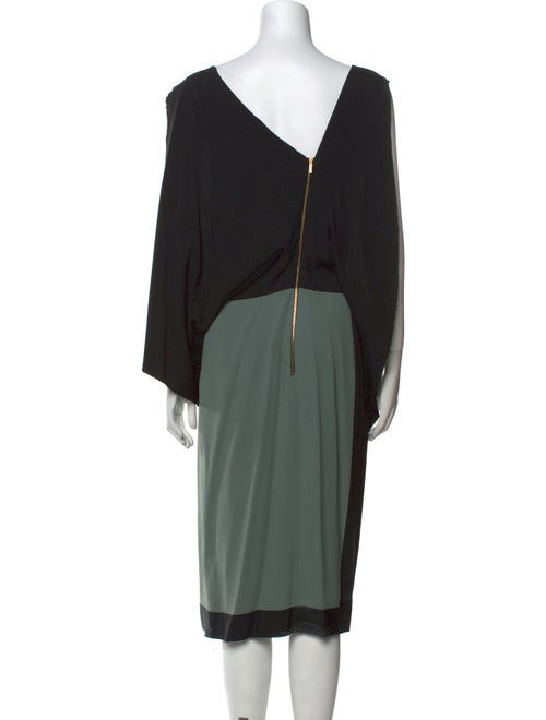 Chalayan Bateau Neckline Midi Length Dress