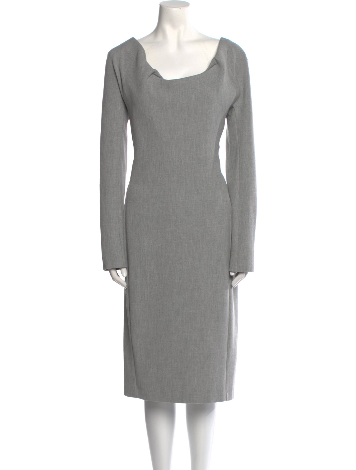 Chalayan Cowl Neck Midi Length Dress