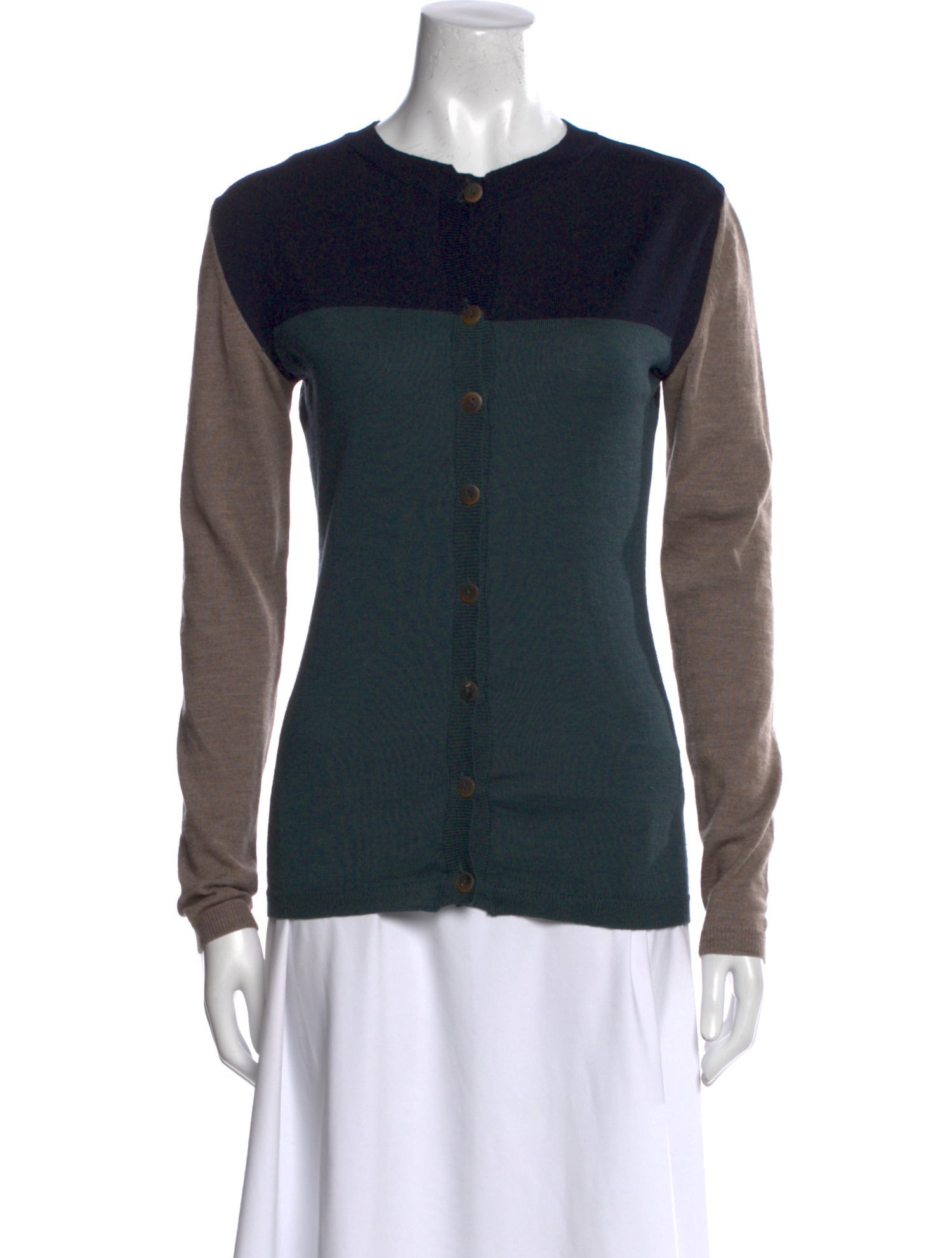 Chalayan Merino Wool Striped Sweater