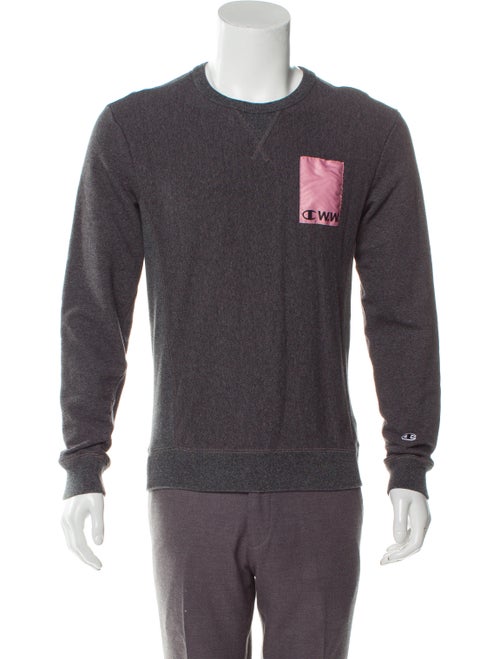 Champion X Wood Wood Crew Neck Sweatshirt grey