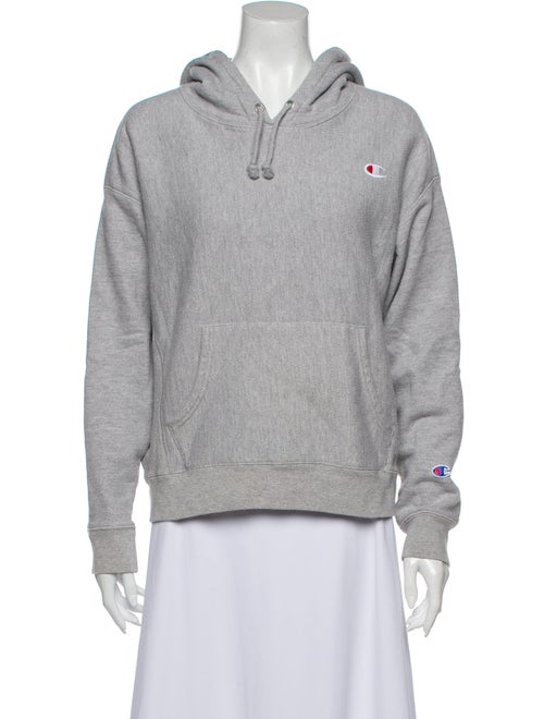 Champion Crew Neck Long Sleeve Sweatshirt Grey