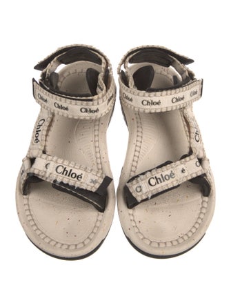 Chloé x Teva Canvas Printed Espadrilles