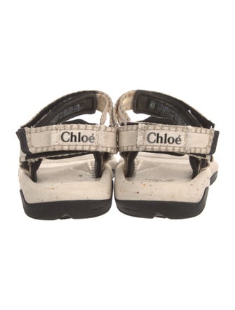 Chloé x Teva Canvas Printed Espadrilles