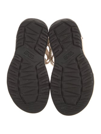 Chloé x Teva Canvas Printed Espadrilles