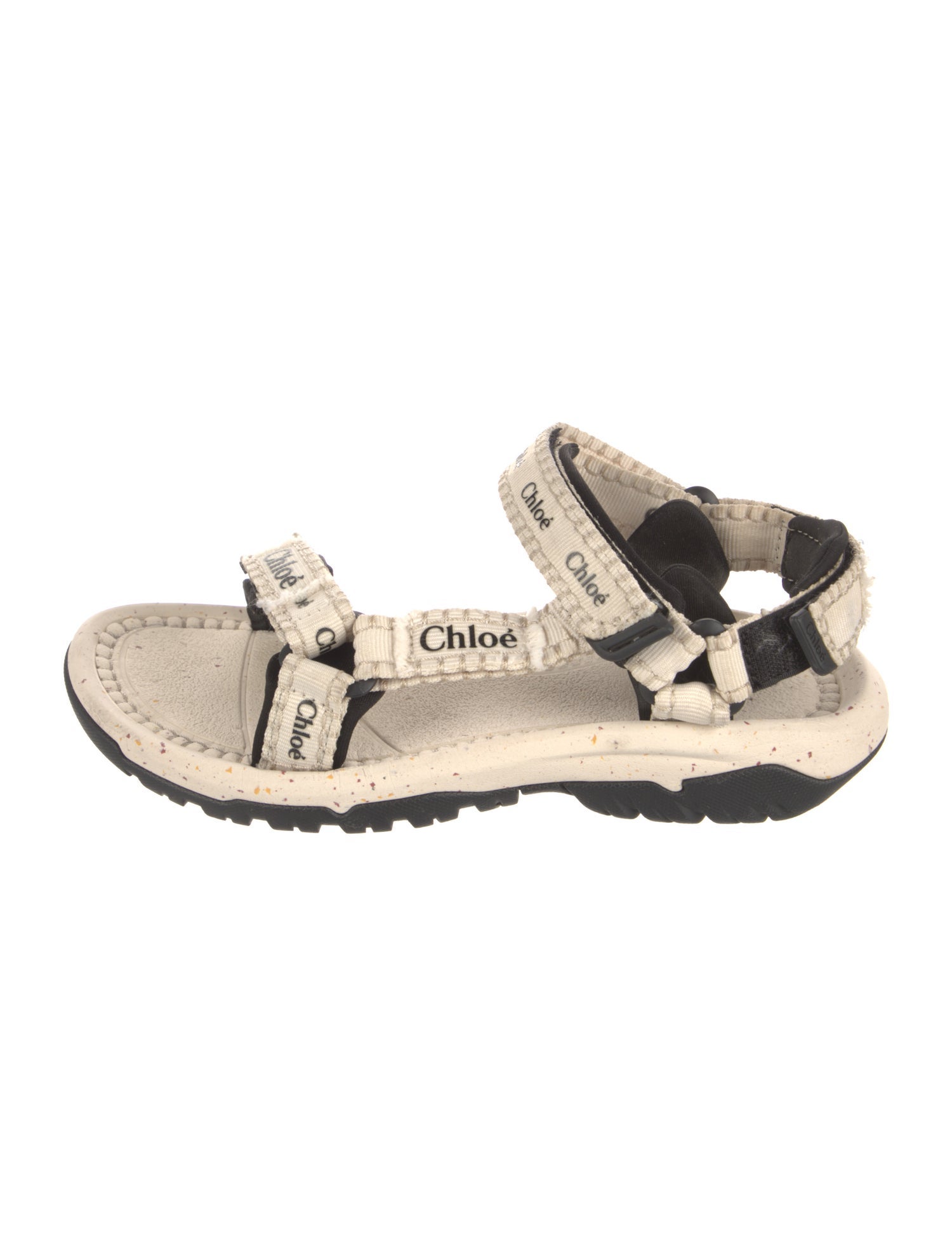 Chloé x Teva Nylon Colorblock Pattern Sandals