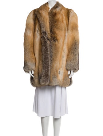Charles Calfun Fox Fur Coat