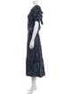Charlotte Brody Silk Long Dress