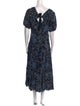 Charlotte Brody Silk Long Dress