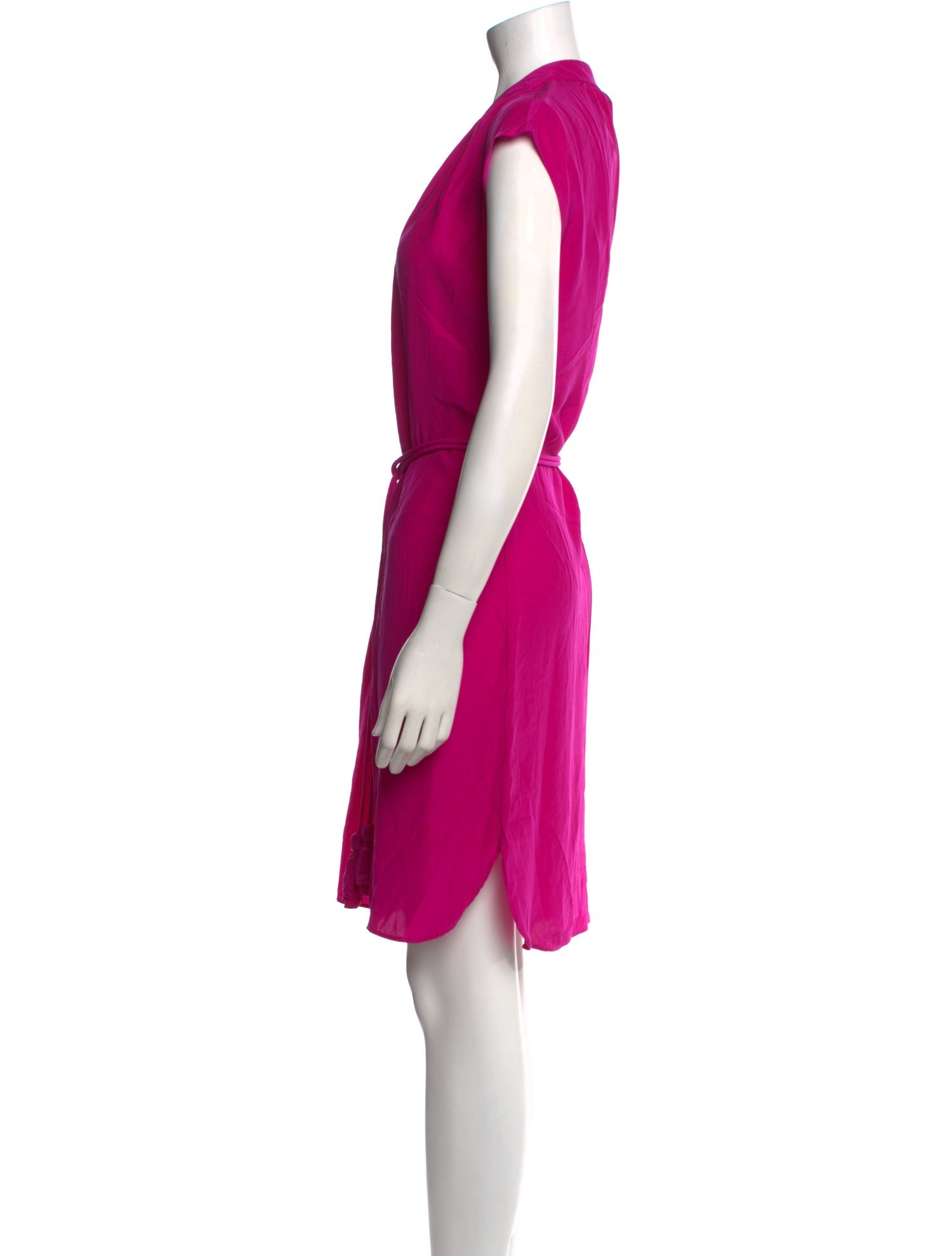 Charlotte Brody Silk Knee-Length Dress