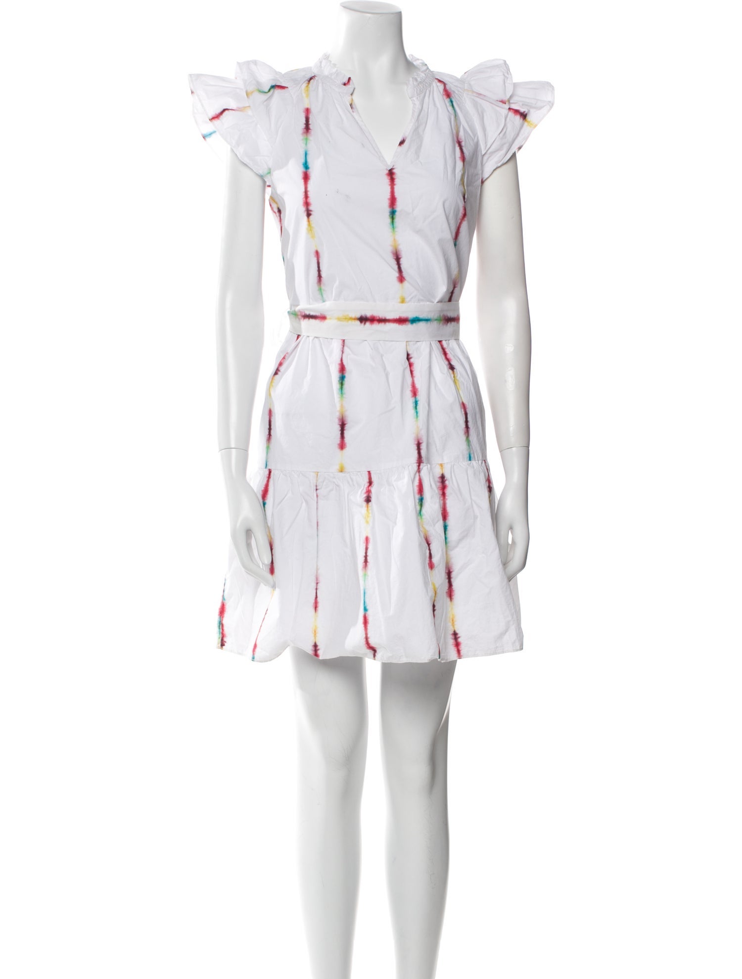 Charlotte Brody Striped Mini Dress