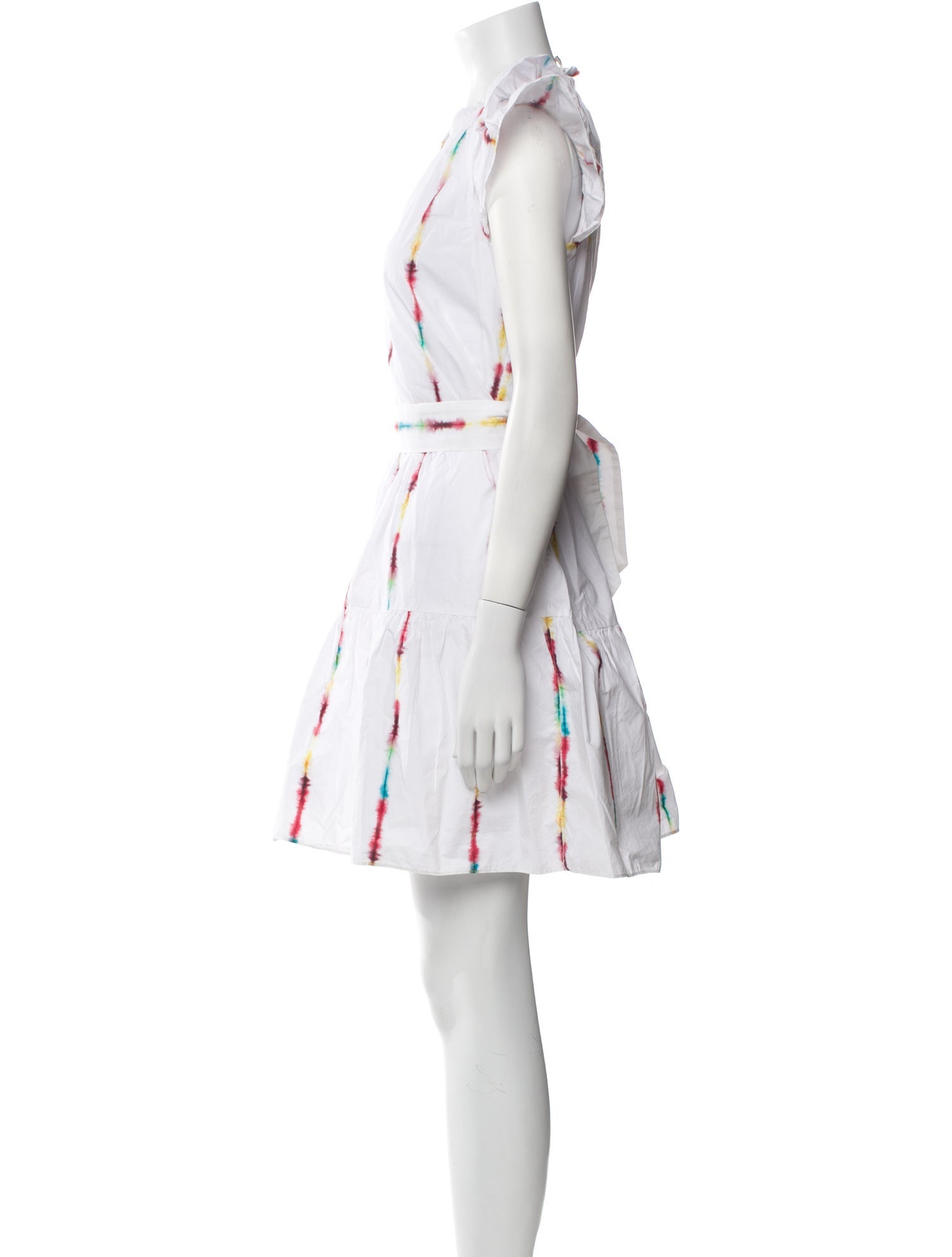 Charlotte Brody Striped Mini Dress