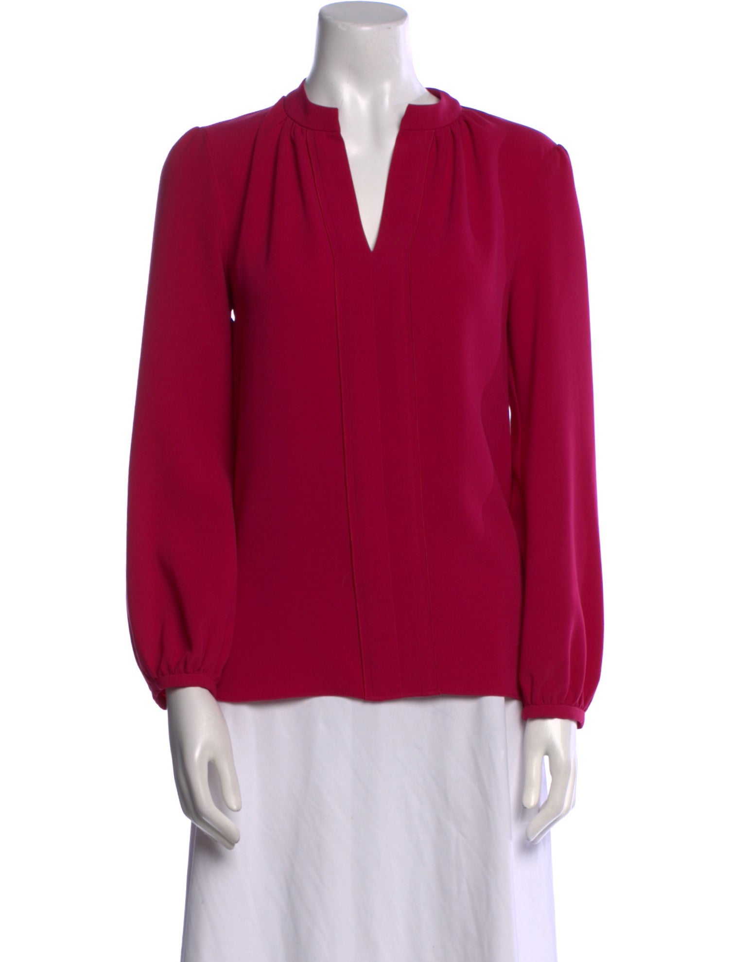 Charlotte Brody V-Neck Long Sleeve Blouse