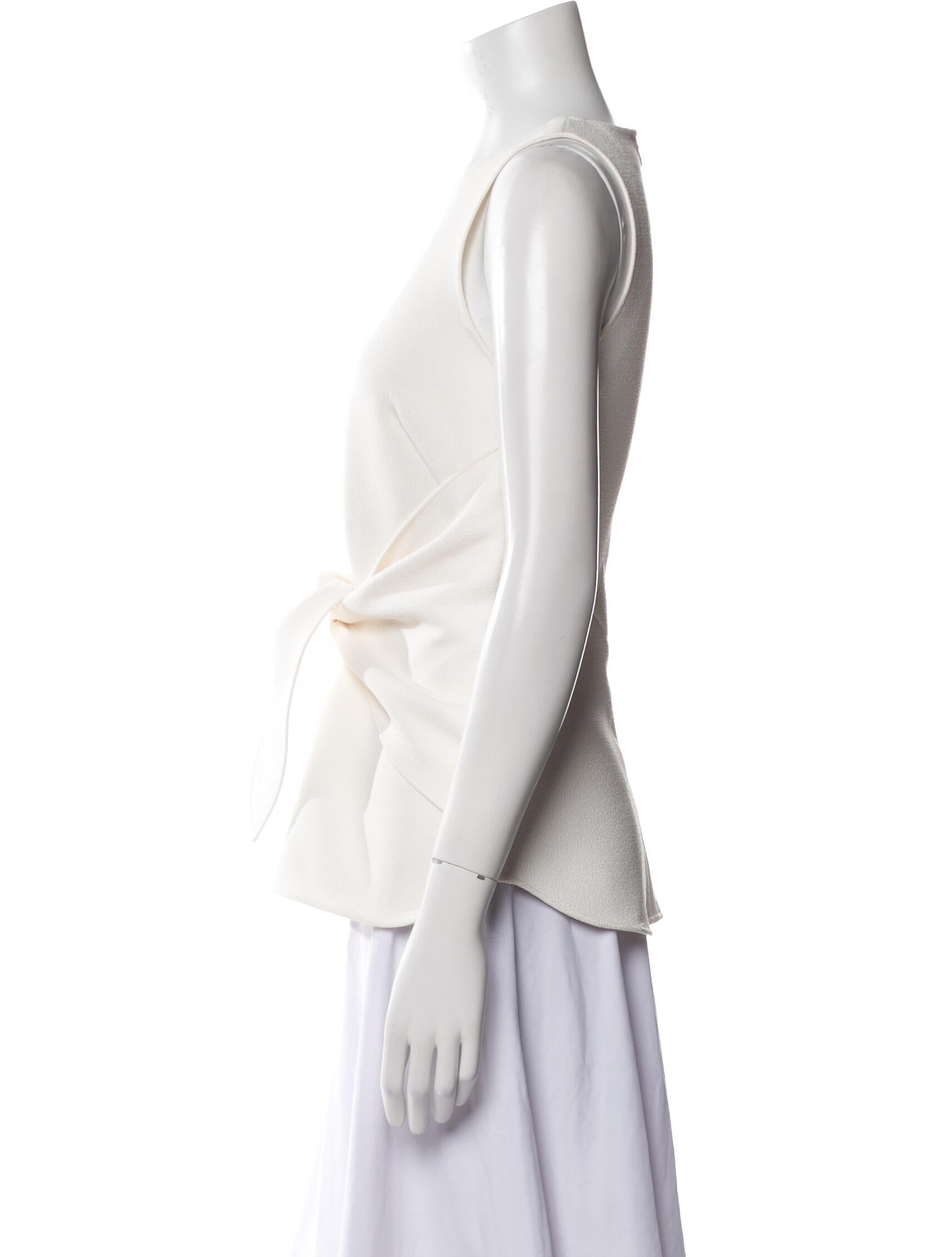 Charlotte Brody Crew Neck Sleeveless Top