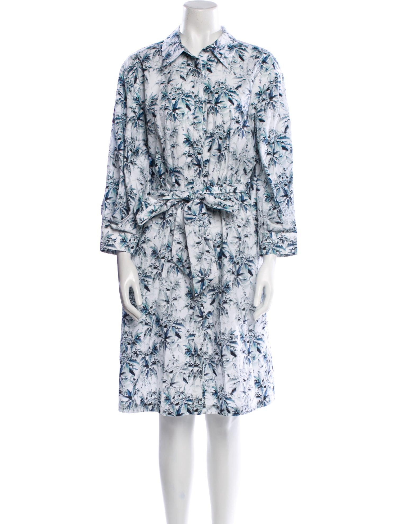 Charlotte Brody Floral Print Midi Length Dress
