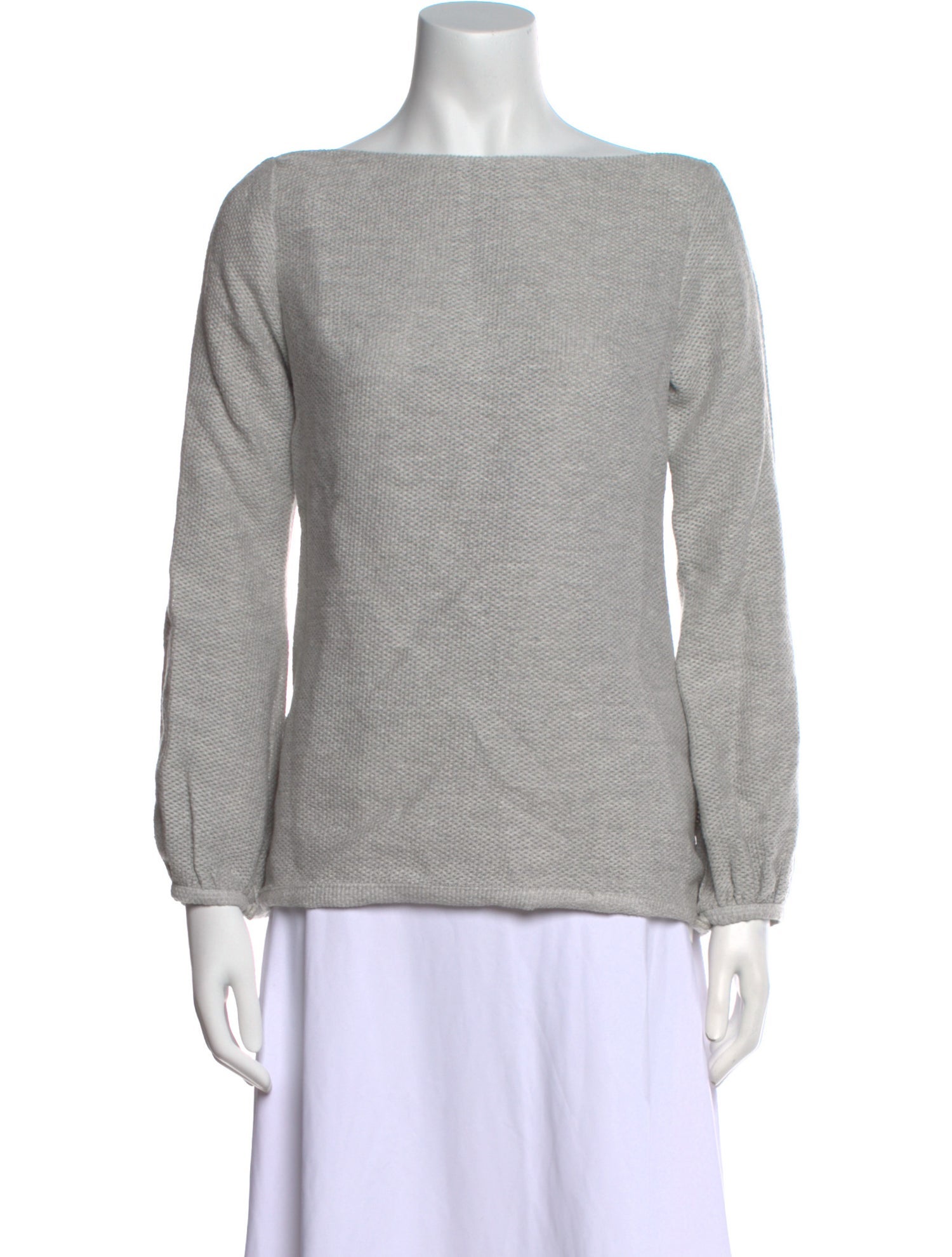 Charlotte Brody Bateau Neckline Long Sleeve Sweatshirt
