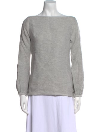 Charlotte Brody Bateau Neckline Long Sleeve Sweatshirt