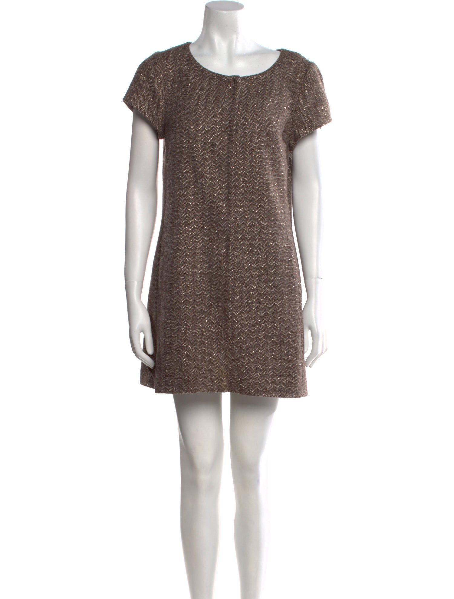 Charlotte Brody Scoop Neck Mini Dress