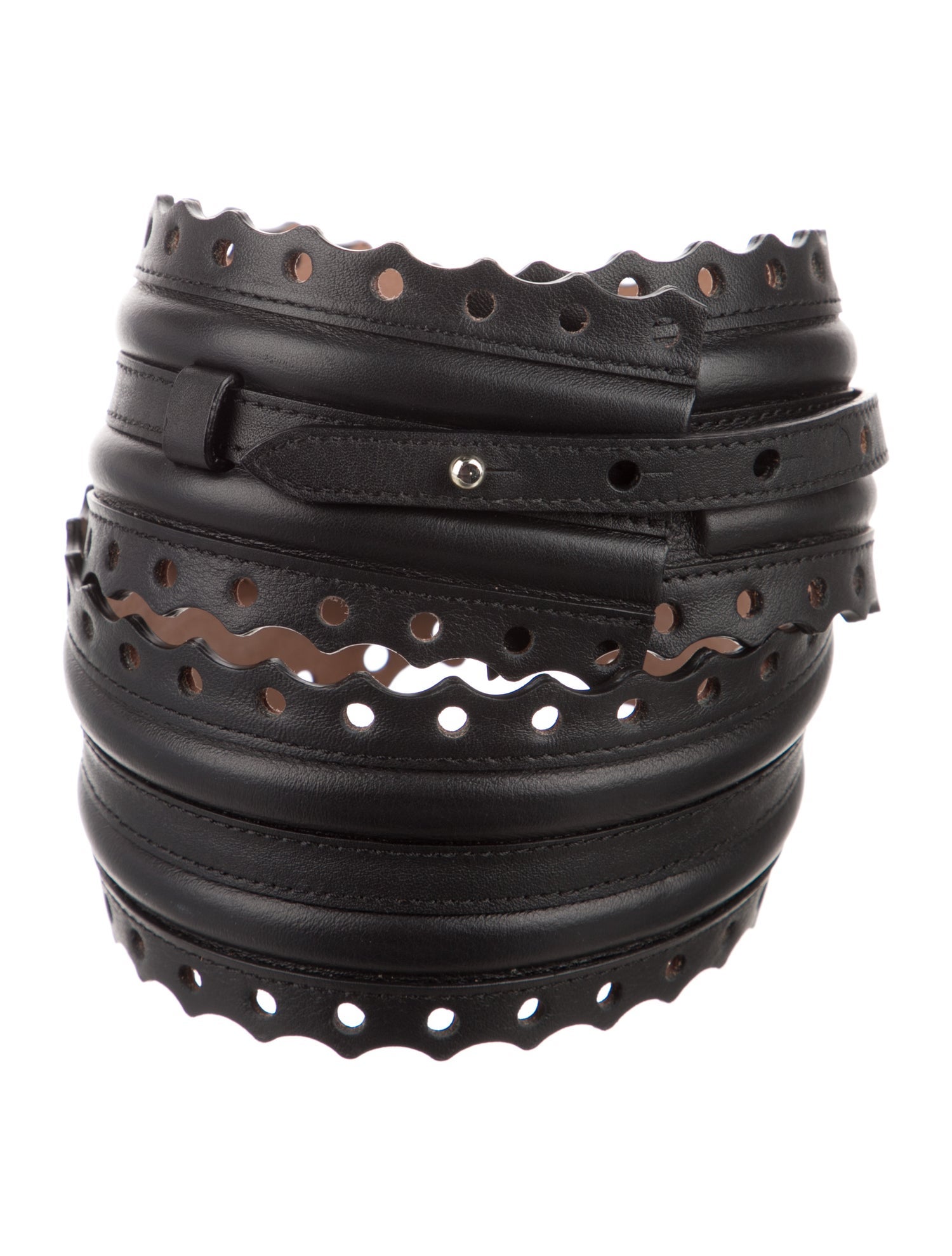 Charlotte Brody Wide Leather Waist Belt