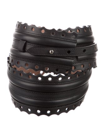 Charlotte Brody Wide Leather Waist Belt