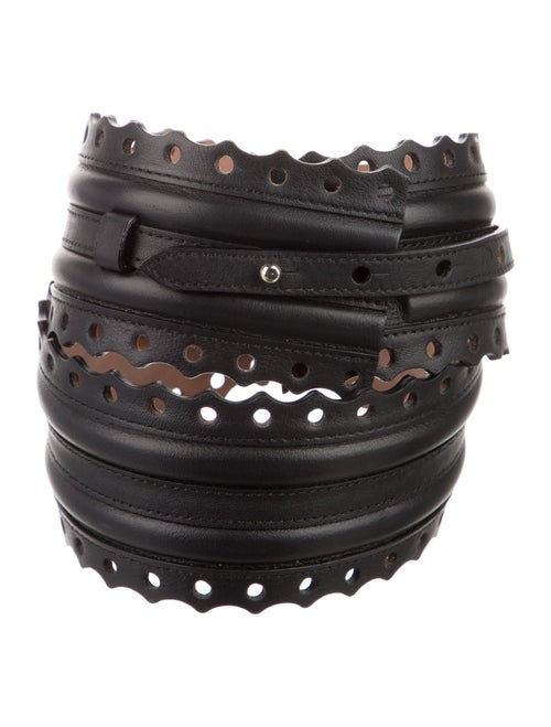 Charlotte Brody Wide Leather Waist Belt